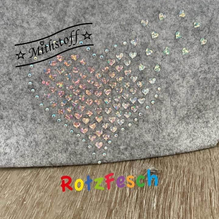 Plotterdatei - flying Hearts - SVG - DXF - PNG - Datei - Herz - Strass - Liebe - Sewando