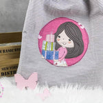 Stickdatei - Geschenke Mädchen Button - Sewando