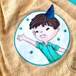 Stickdatei - Partyboy Button - Sewando