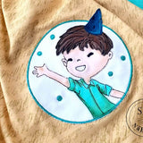 Stickdatei - Partyboy Button - Sewando