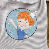 Stickdatei - Partyboy Button - Sewando