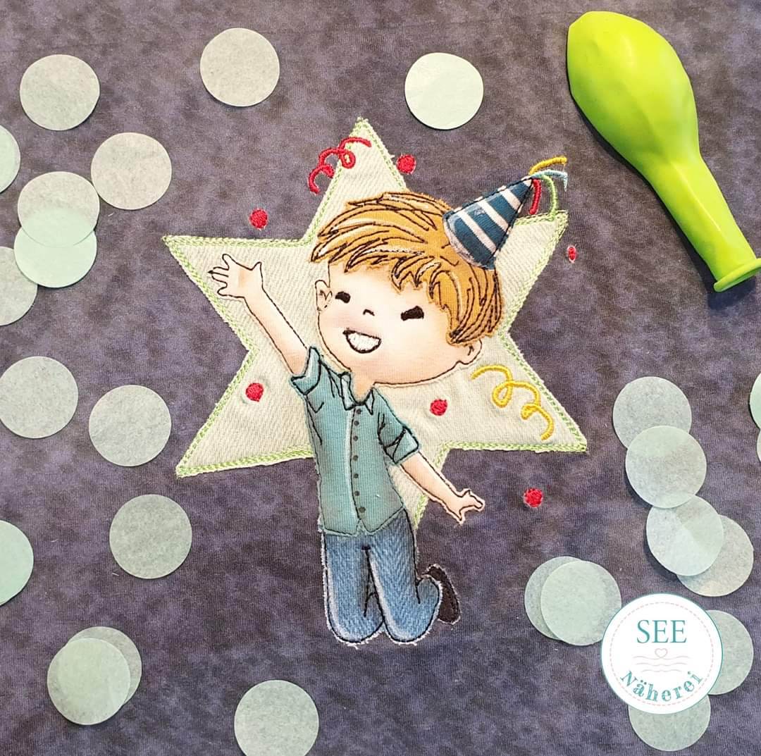 Stickdatei - Partyboy - Sewando