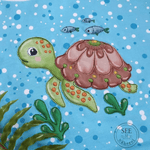 Schildkröte Emily Stickdatei - Sewando