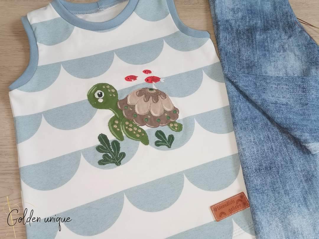 Schildkröte Emily Stickdatei - Sewando
