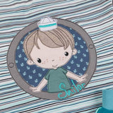Stickdatei - Sailorboy Button - Sewando
