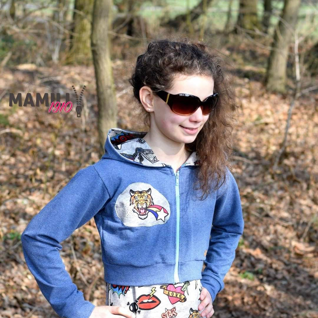 Kurzpulli / Kurzjacke Little Jaana Gr. 98-164 - Sewando
