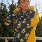 E-Book Raglanhoodie Lady Fjonna Gr. 32-50 (2 Schnitte enthalten)