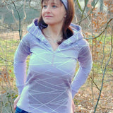 E-Book Raglanhoodie Lady Fjonna Gr. 32-50 (2 Schnitte enthalten)