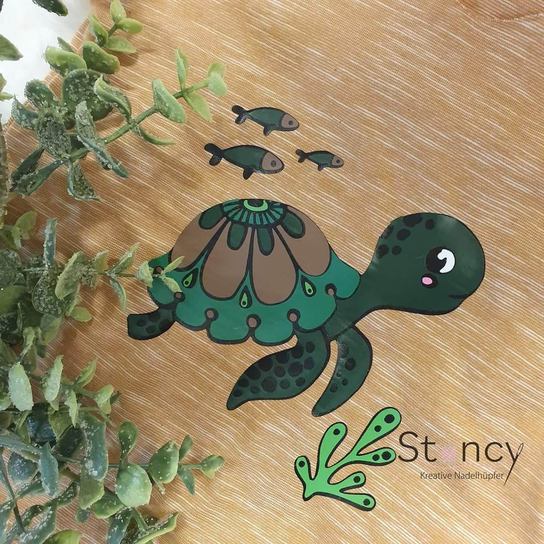 Plotterdatei - Schildkröte Emily - Sewando