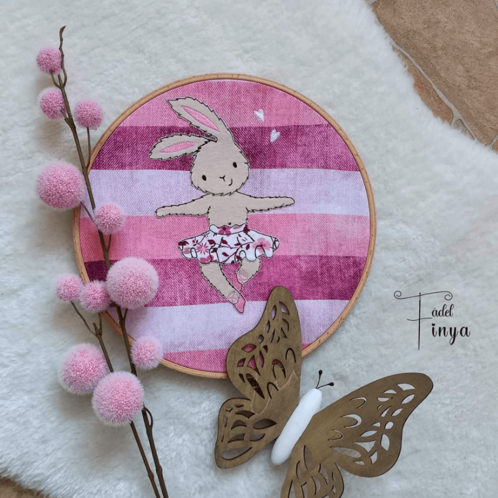 Stickdatei - Ballerina Bunny - Sewando