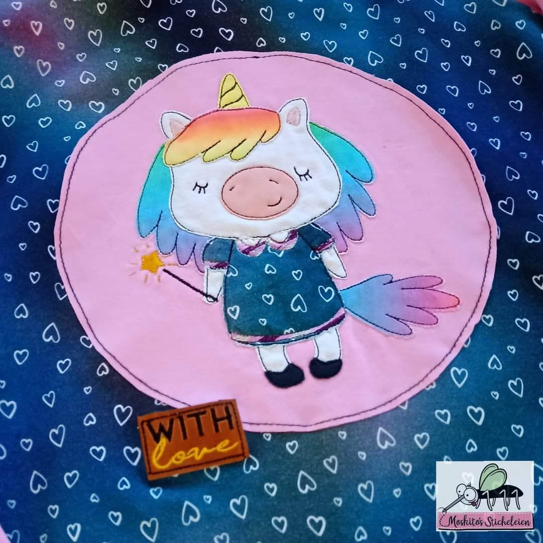 Stickdatei - Cute Unicorn - Sewando
