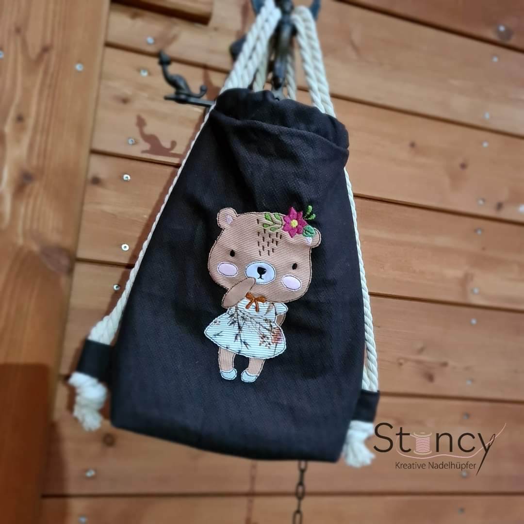 Stickdatei - Bär Ella - Sewando