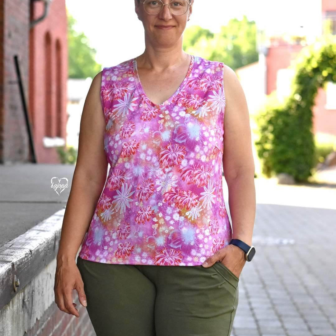 Schnittmuster Shirt Namira Gr. 32-46 - Sewando