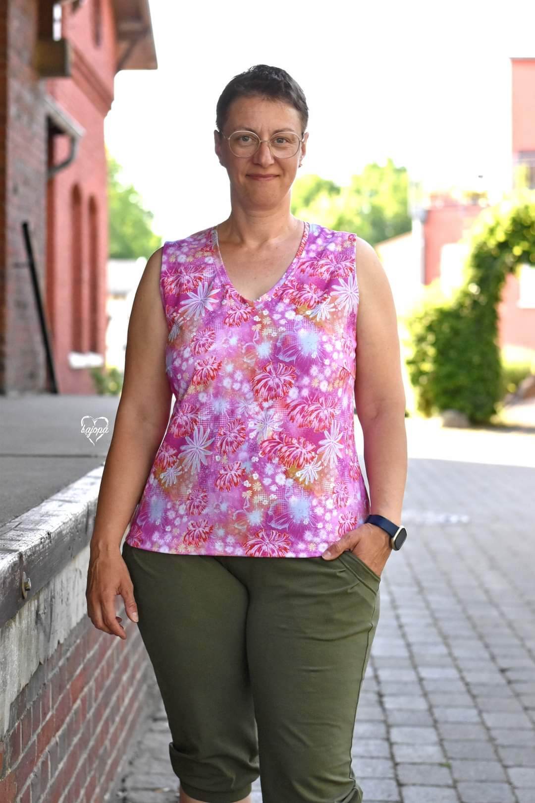 Schnittmuster Shirt Namira Gr. 32-46 - Sewando