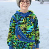 E-Book Bauchtaschenhoodie Gr. 104 - 140 Schnittmuster - Sewando