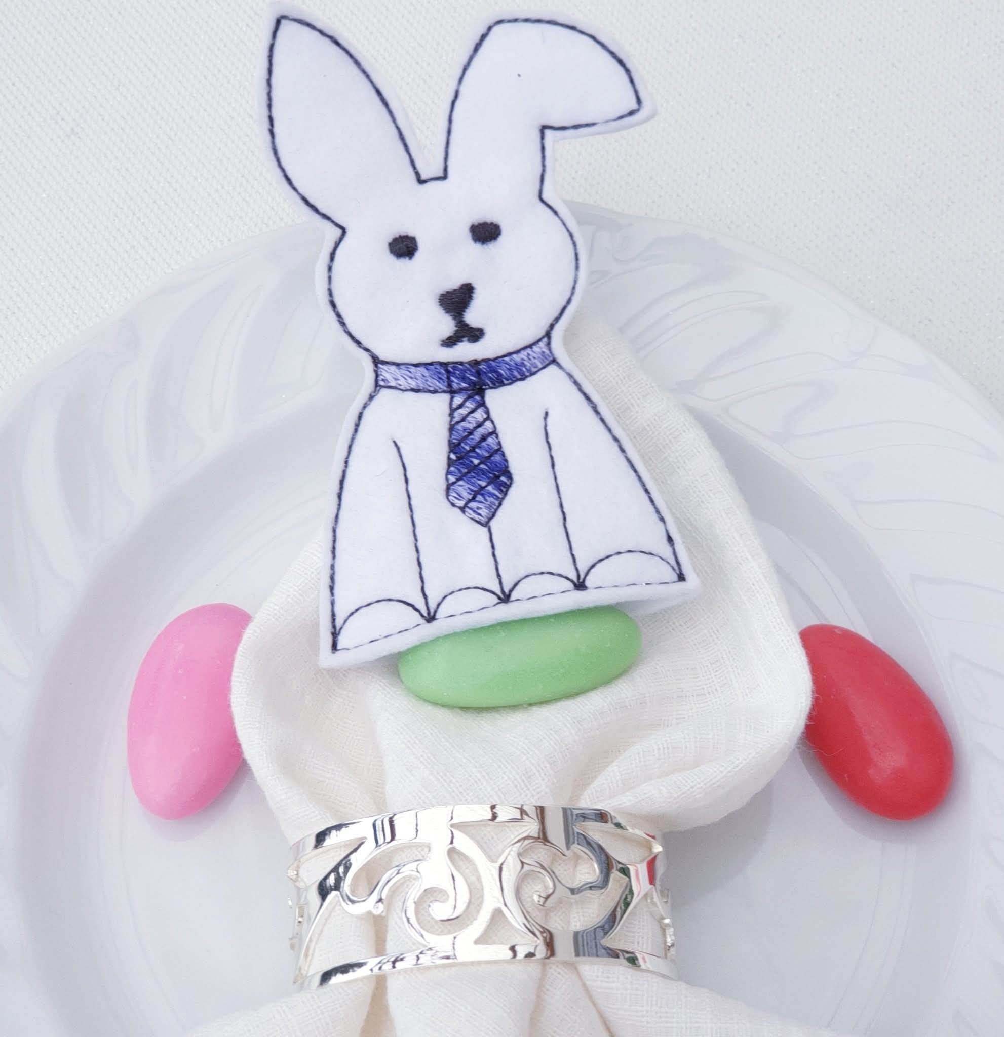 ITH Hasen Set Hase Ostern 3 Größen und 3 Designs Stickdatei - Sewando