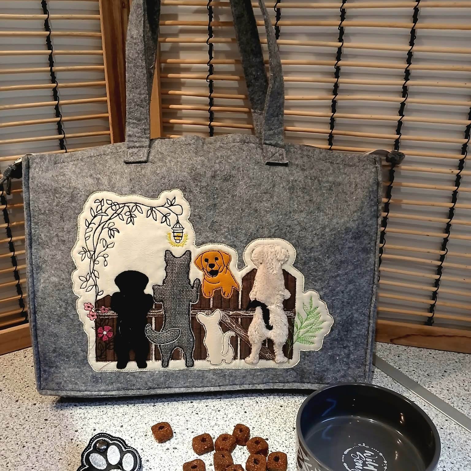 Hunde Stick Applikation ab 13x18 in 5 Größen - Sewando