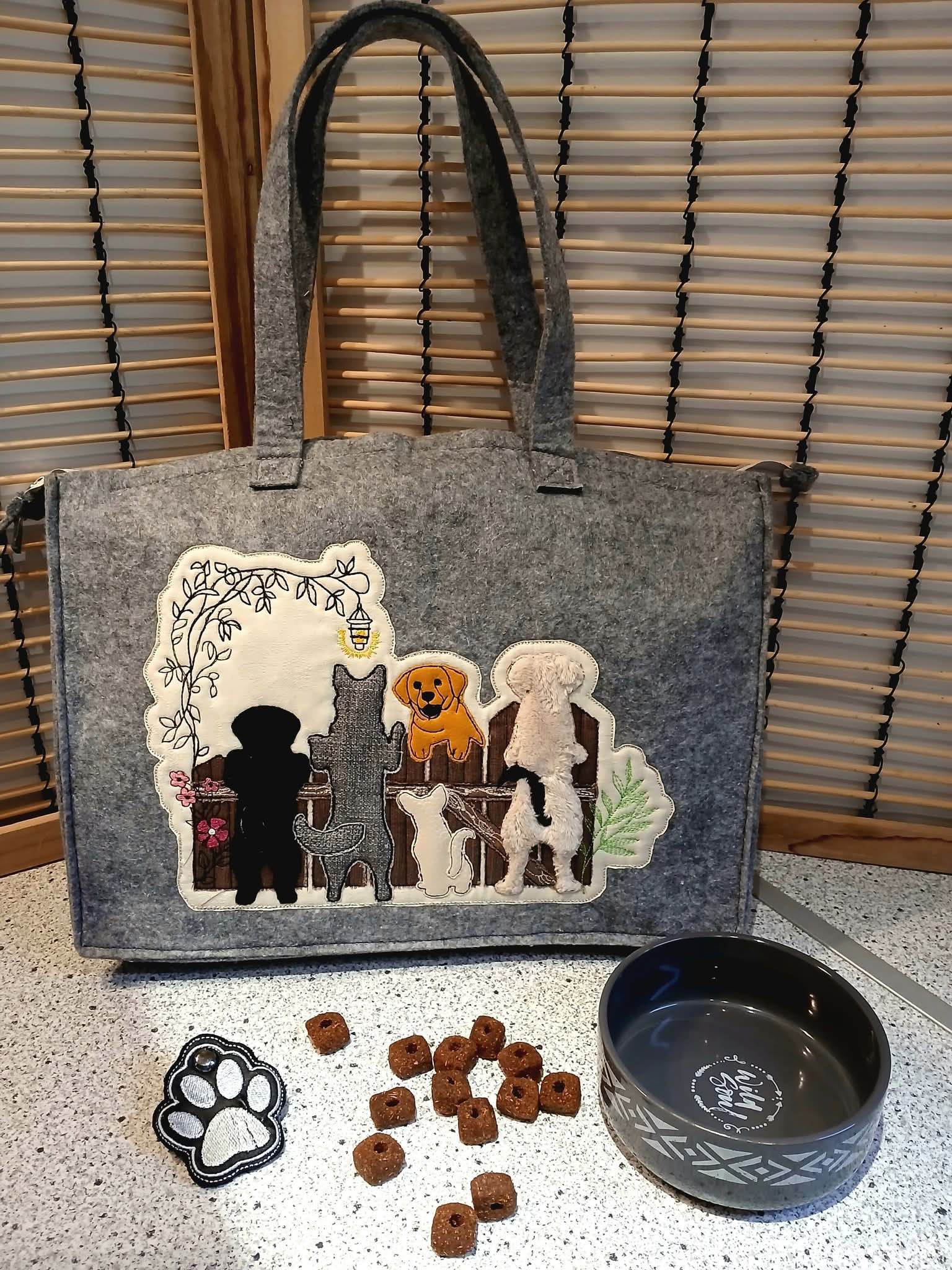 Hunde Stick Applikation ab 13x18 in 5 Größen - Sewando