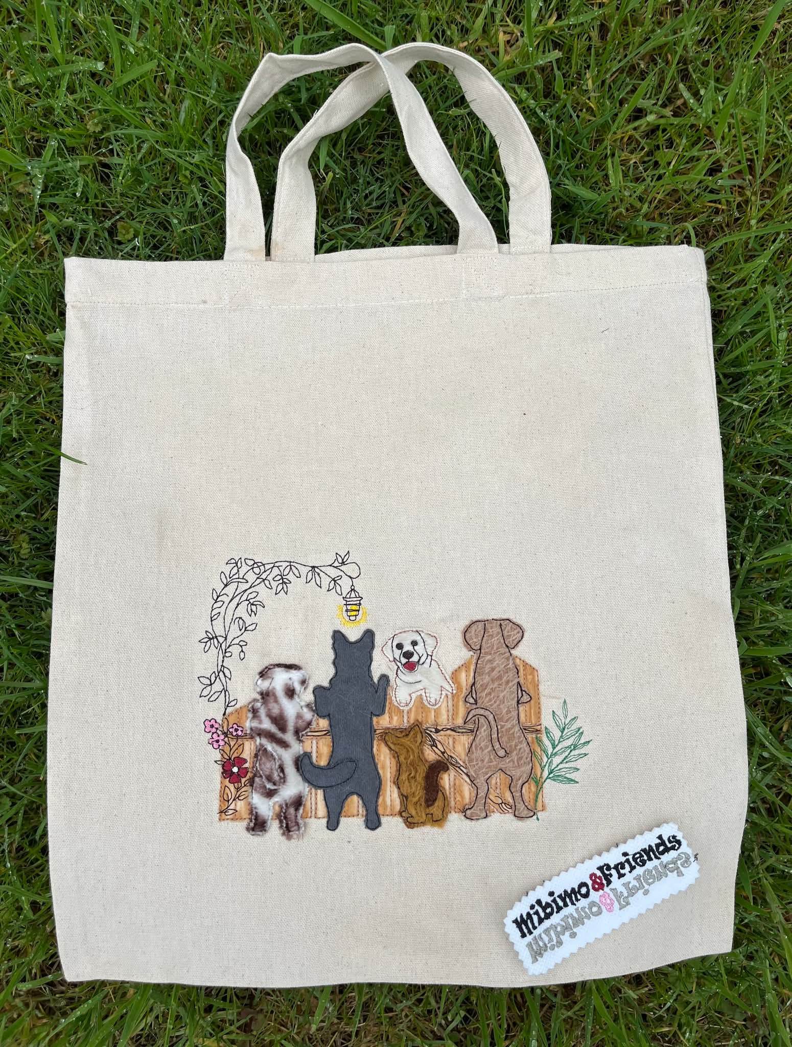 Hunde Stick Applikation ab 13x18 in 5 Größen - Sewando