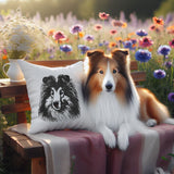 Stickdatei Border Collie "Ian" - realistisch - FÜR HELLE STOFFE