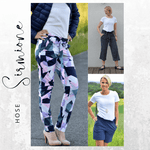 Schnittmuster lange Hose, Culotte,Shorts SIRMIONE Gr. 34-48 : - Sewando
