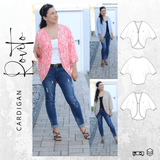 Schnittmuster Cardigan ROVITO Gr. 34-54 - Sewando
