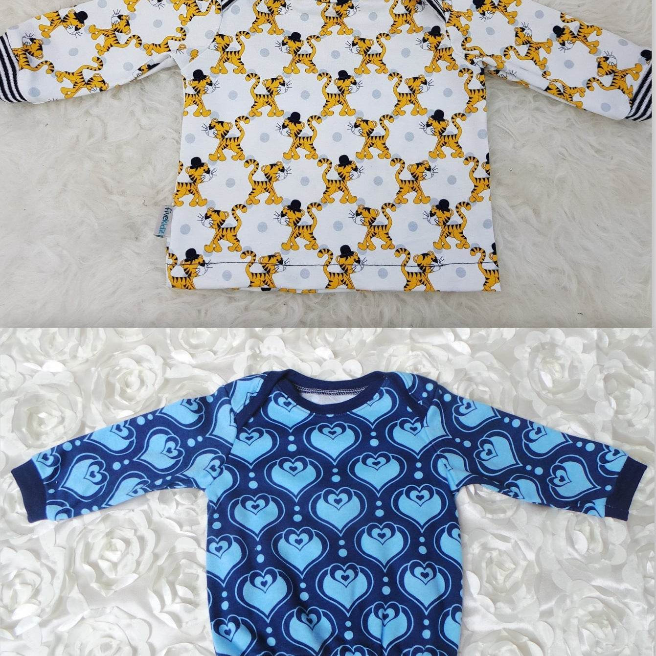 Schnittmuster Newborn LOU Shirt Gr. 50-92 : - Sewando