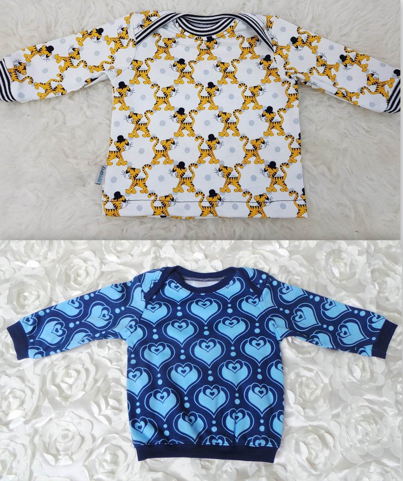 Schnittmuster Newborn LOU Shirt Gr. 50-92 : - Sewando