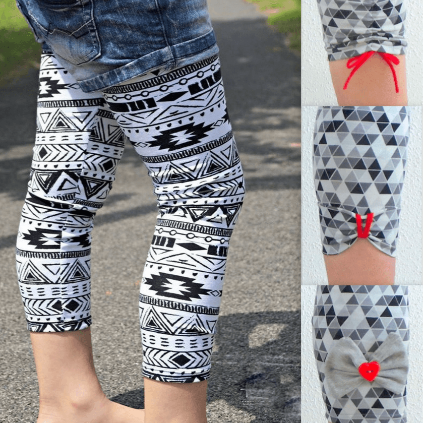 Schnittmuster Leggins mini LORA Gr. 86/92 - 146/152 : - Sewando