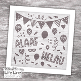 Plotterdatei FENSTERKARNEVAL svg + dxf - Sewando