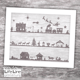 Plotterdatei WINTERWUNDERLAND svg + dxf - Sewando