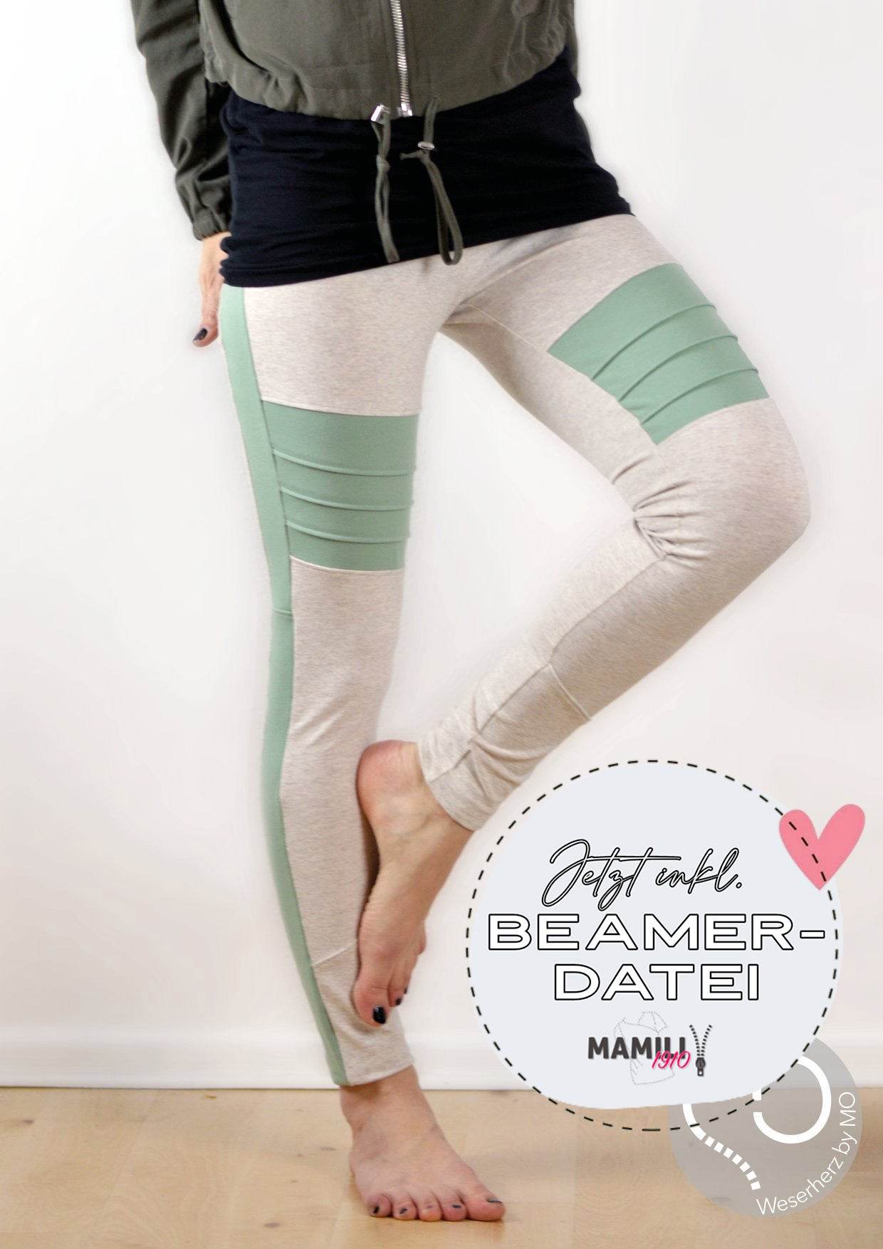 Jeggings Mennja Gr. 32-46 Schnittmuster - Sewando