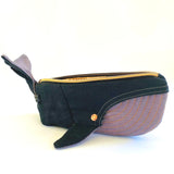 Wal-Mäppchen nähen, Schnittmuster für Jeans & Stoffreste