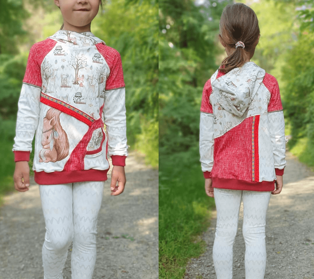 Ebook Raglanshirt Ferun Gr. 62-140 Schnittmuster - Sewando