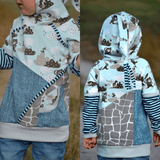 Ebook Raglanshirt Ferun Gr. 62-140 Schnittmuster - Sewando