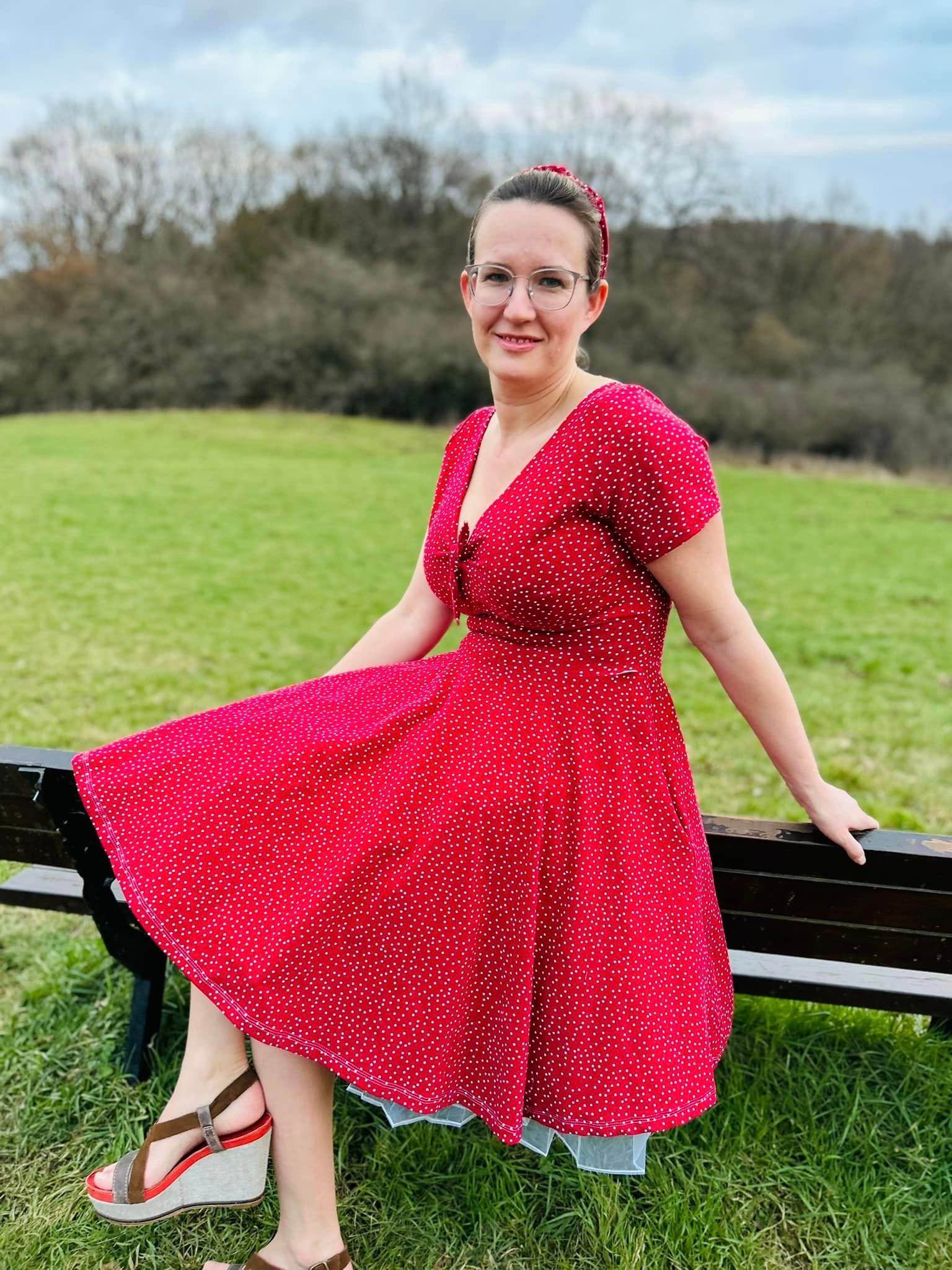 Schnittmuster Kleid Cherry Größe 32 – 54 - Sewando