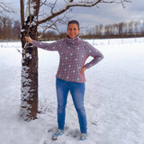 Schnittmuster Pullover Falten Brise Damen