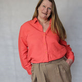 Fiona – weite Hemdbluse, Schnittmuster in Gr. 34 - 50