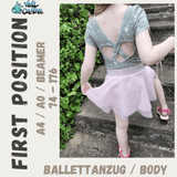 Schnittmuster *Ballettanzug First Position* #Turnanzug Gr. 74-176 - Sewando