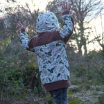 Schnittmuster Hoodie Hoodiekleid Lille Lys Gr. 64-164 - Sewando