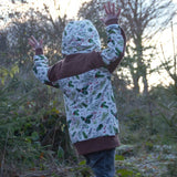 Schnittmuster Hoodie Hoodiekleid Lille Lys Gr. 64-164 - Sewando