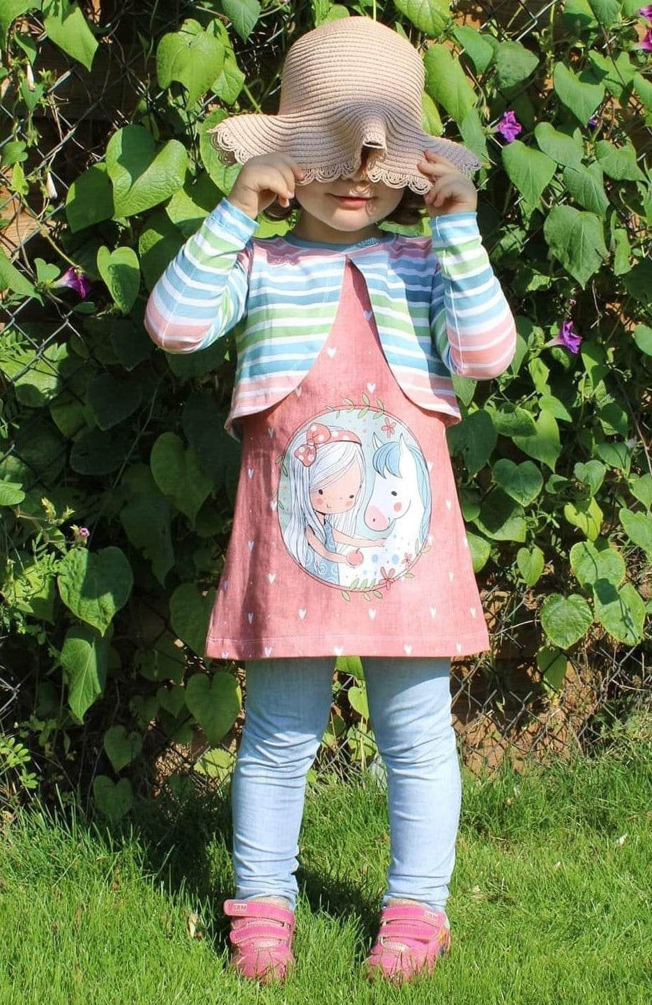 Happy Merle - Gr. 74 - 152 - Tunika + Kleid + Bolero Schnittmuster - Sewando