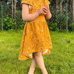 Happy Roxani - Gr 86-152 - Vokuhila Kleid Schnittmuster - Sewando