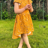 Happy Roxani - Gr 86-152 - Vokuhila Kleid Schnittmuster - Sewando