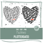Plotterdatei Fischherz - Sewando