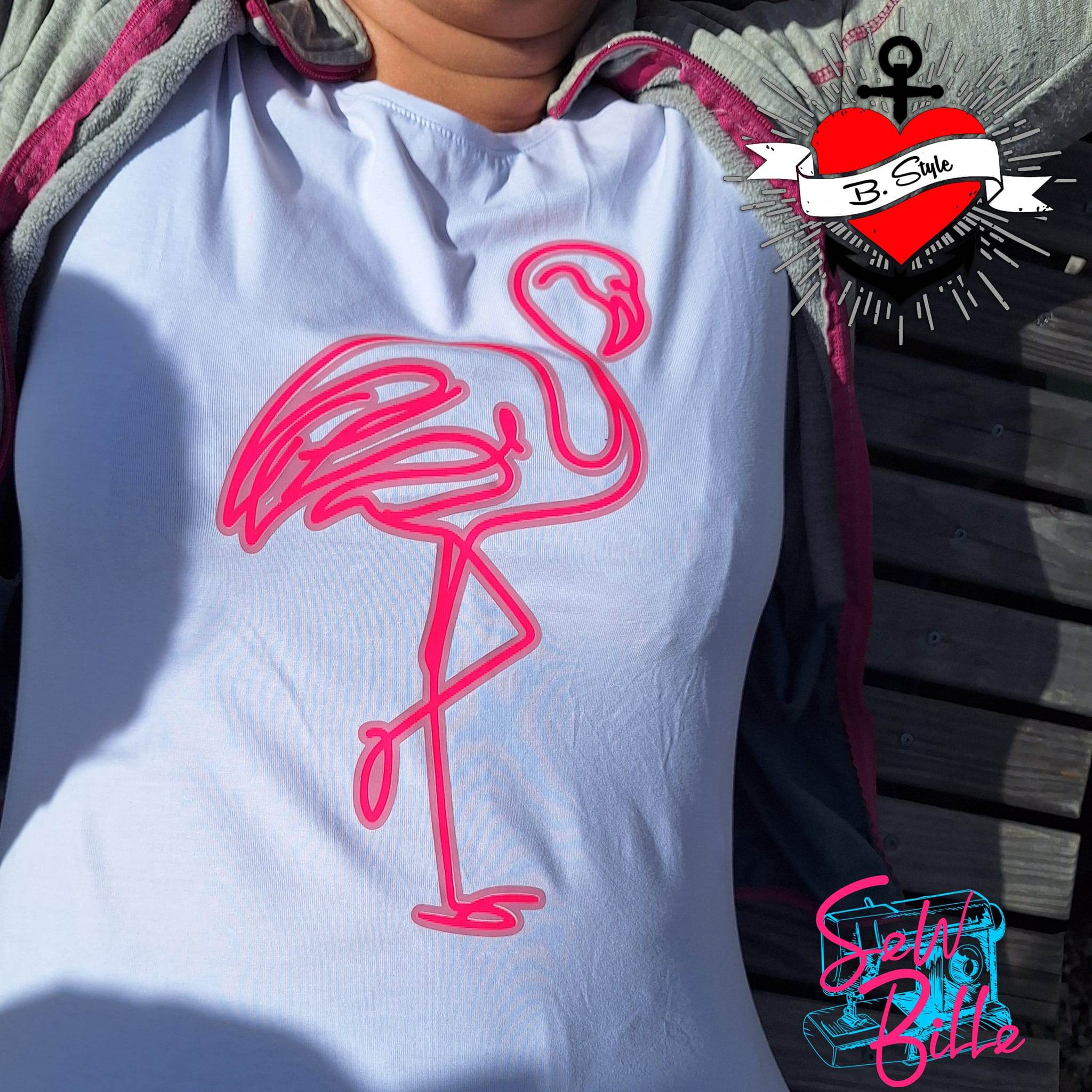*Flamingo* Plotterdatei - Sewando