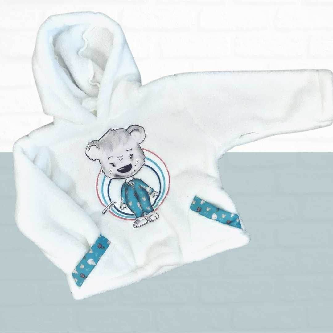 Schnittmuster Kinderhoodie Inga + Immo Gr. 62-158 - Sewando