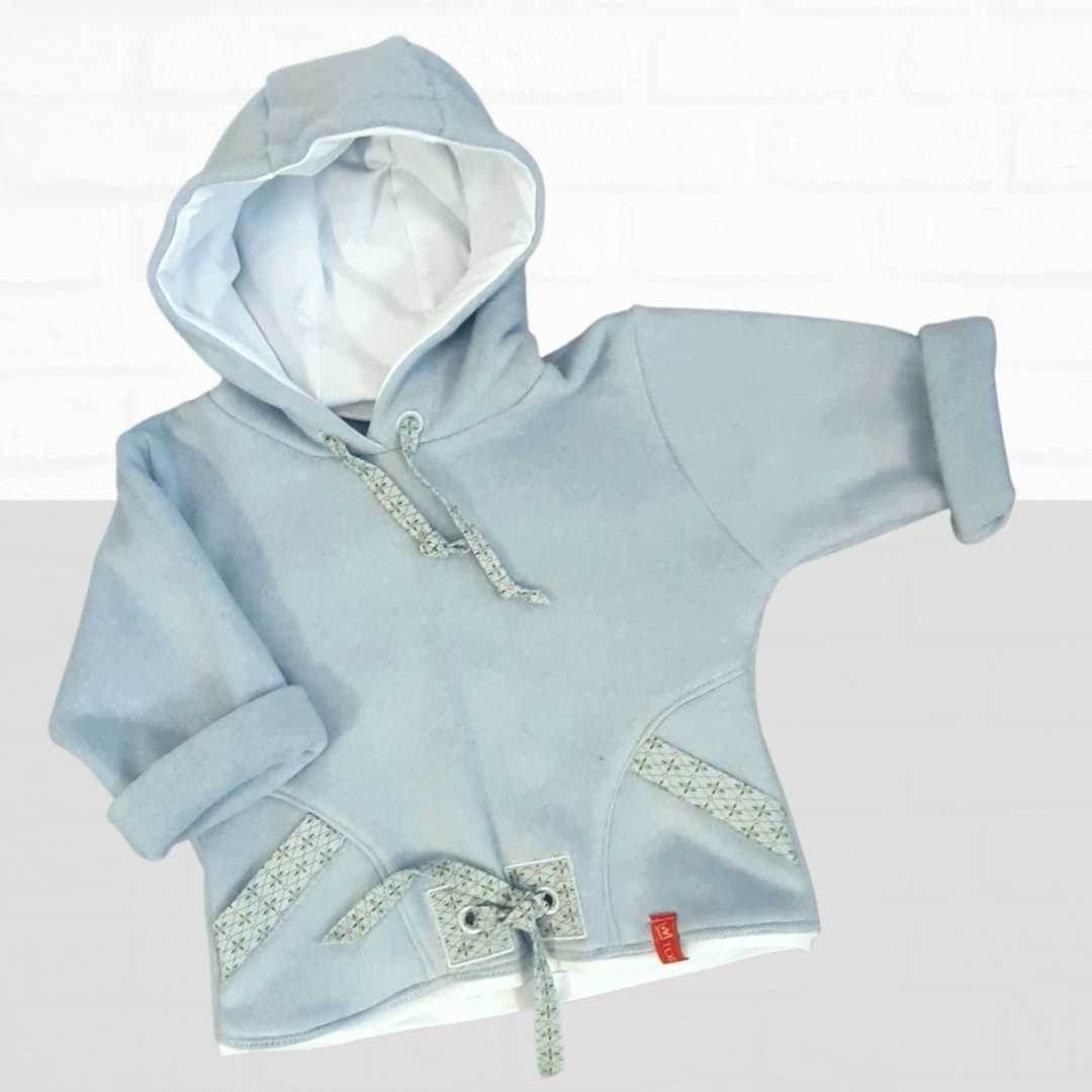 Schnittmuster Kinderhoodie Inga + Immo Gr. 62-158 - Sewando