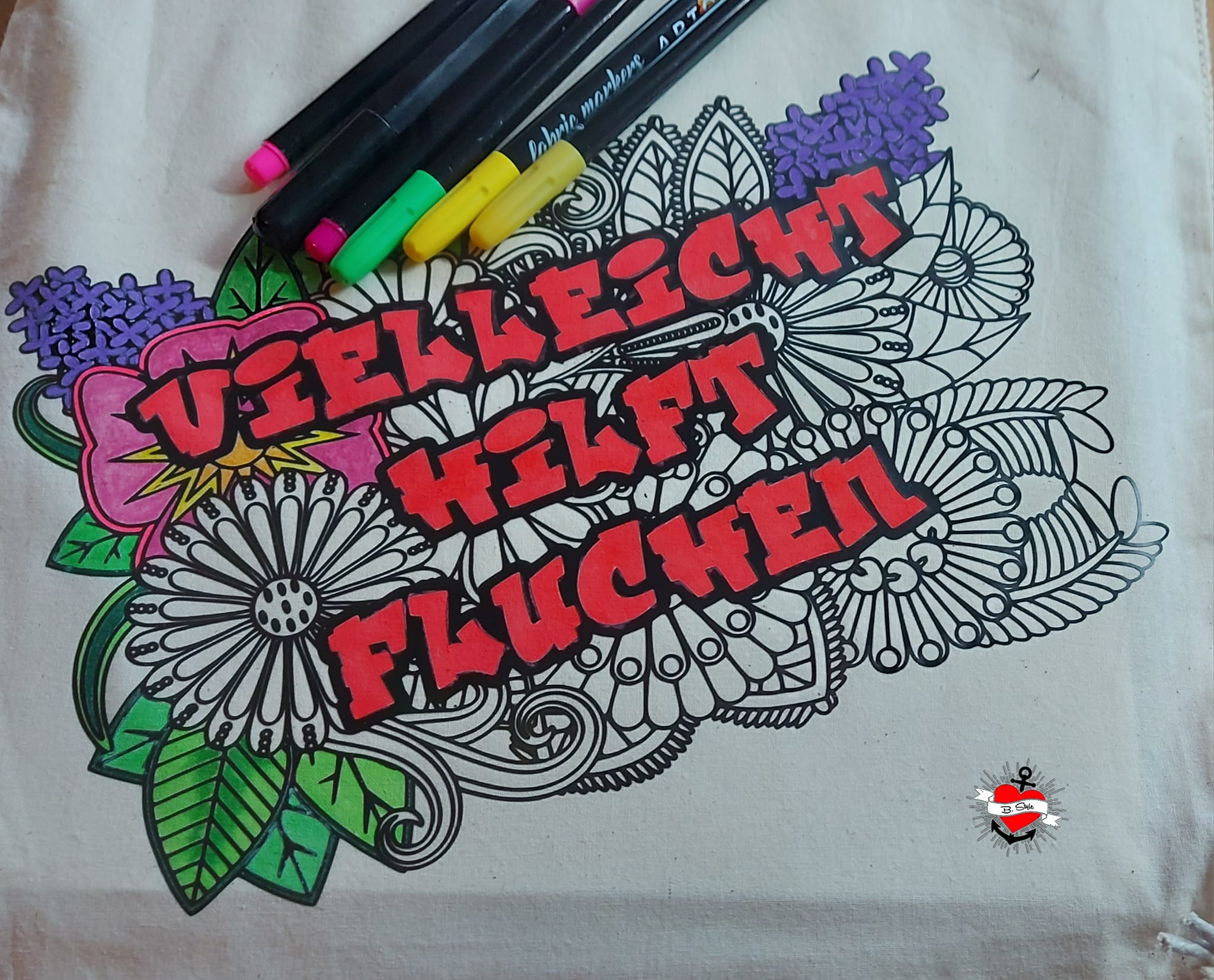 *Fluchen* Plotterdatei - Sewando