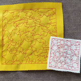 5x Stickdatei "21 Sterne" Füllmuster